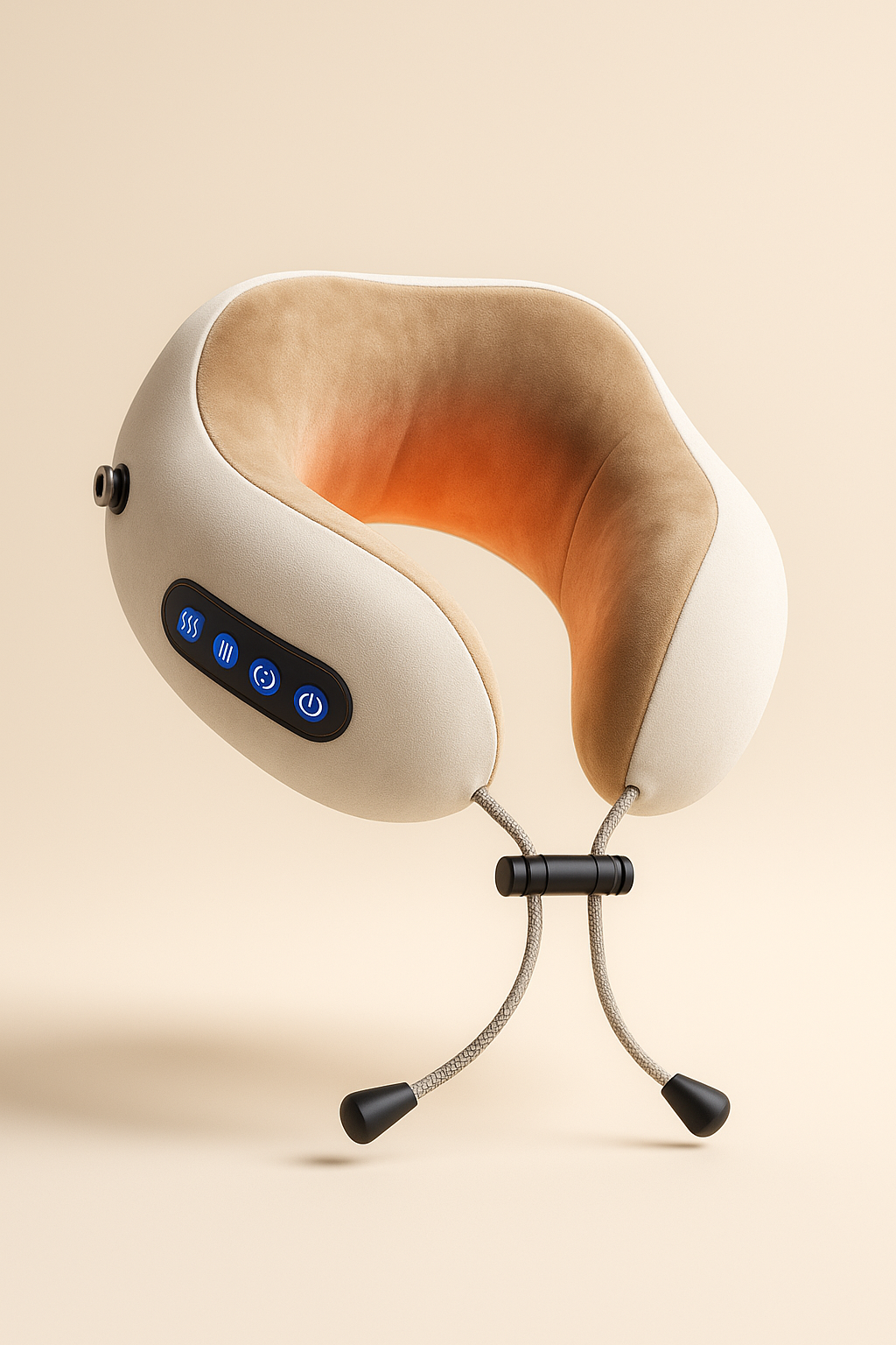 NeckCalmer Heated Neck & Shoulder Massager in use